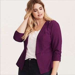 Torrid Fuschia Blazer - 5
